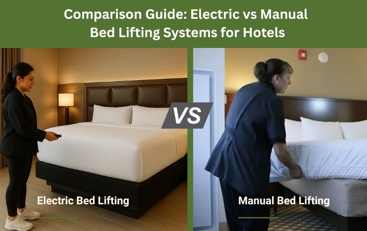 Comparison Guide Electric vs Manual Bed Lifting Systems for Hotels
